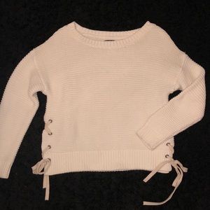 Abercrombie and Fitch Cream Sweater